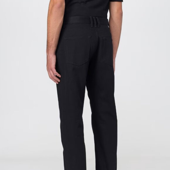 BNWT AW23 BALMAIN STRAIGHT LEG RHINESTONES JEANS 36 - Picture 12 of 14